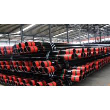 Pipe palletizing and strapping unit for oil casing